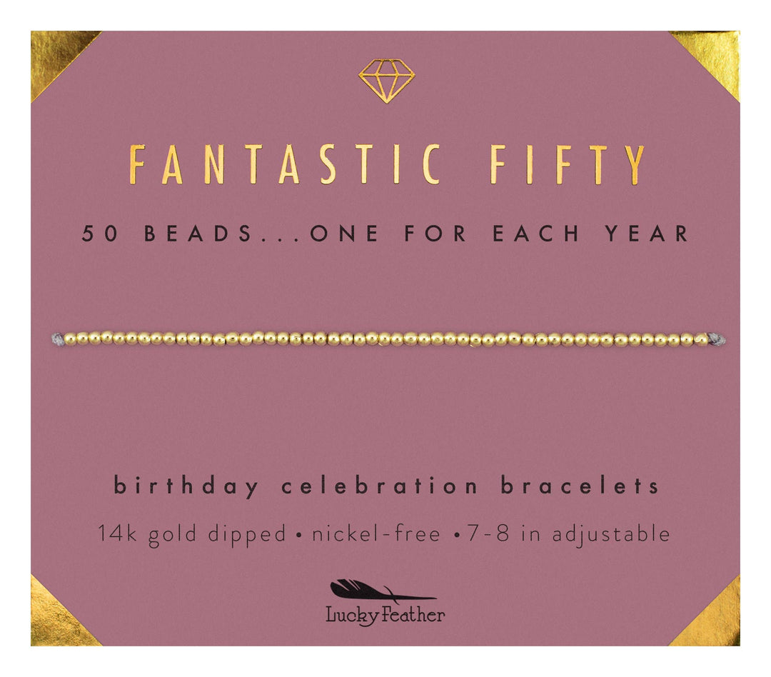 Birthday Bracelet - Fifty