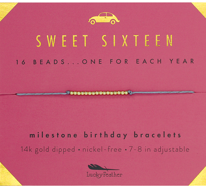 Birthday Bracelet - Sweet Sixteen