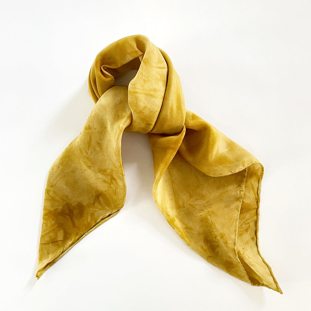 Golden Silk Scarf