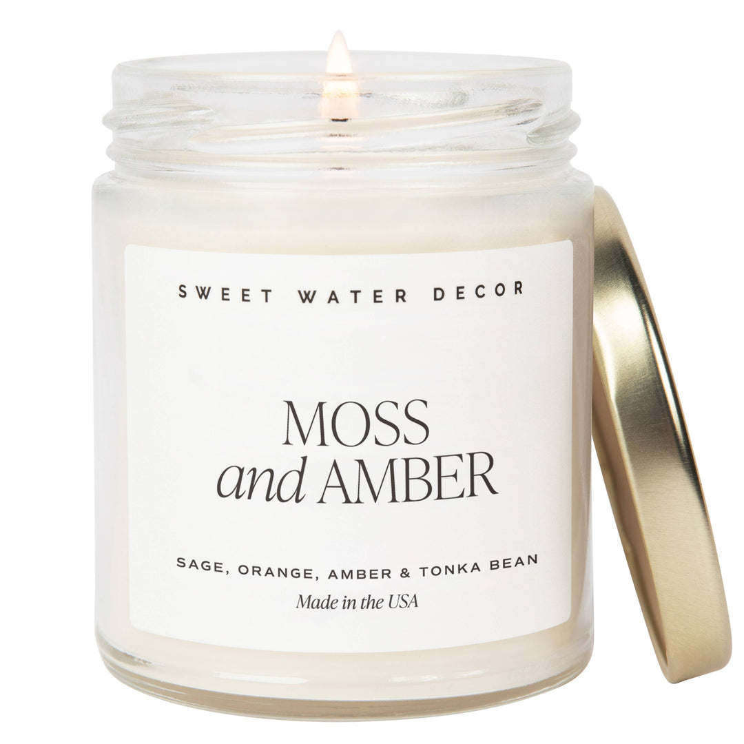 Moss and Amber Soy Candle