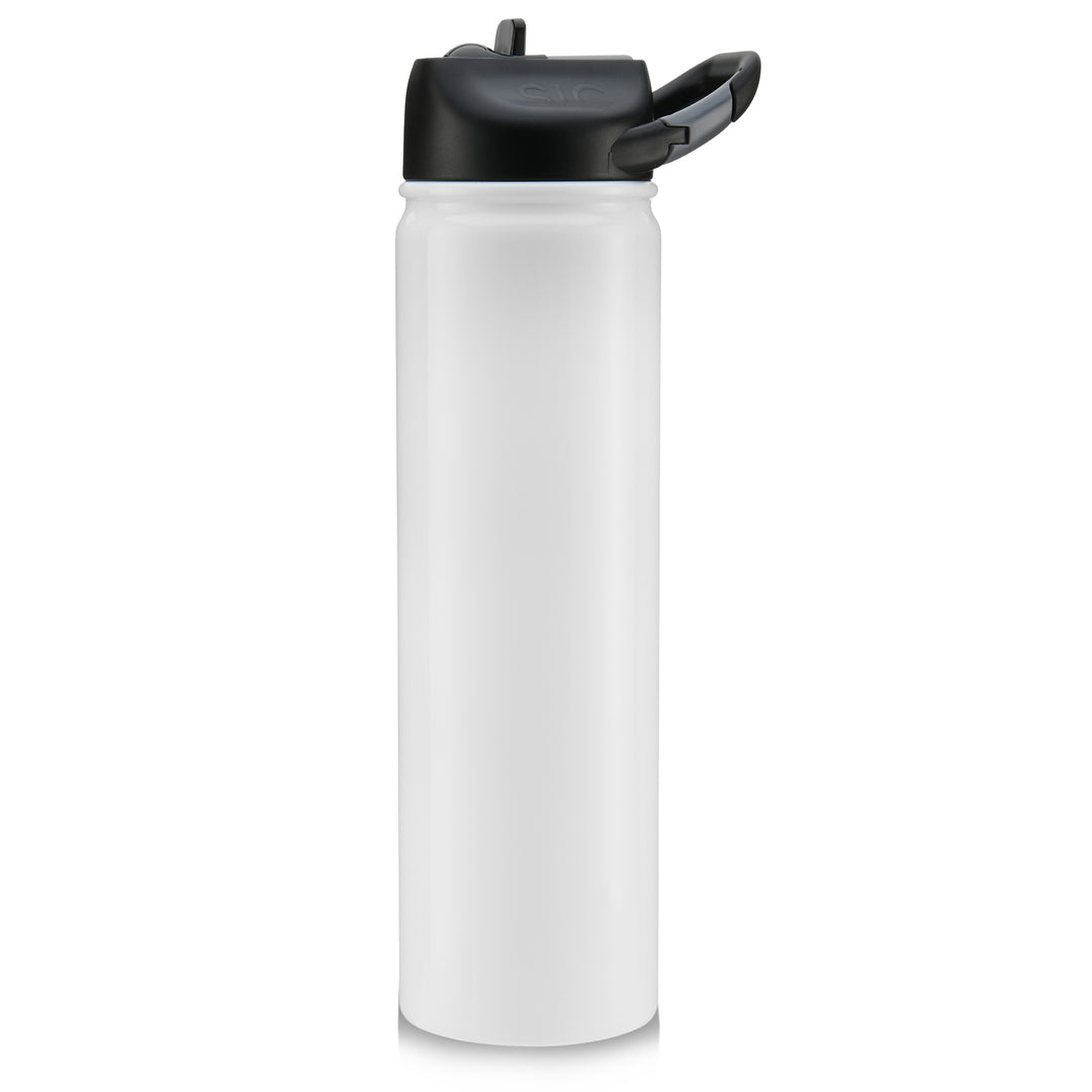 SIC 27 ounce Stainless Steel Water Bottle - Gloss Ice White